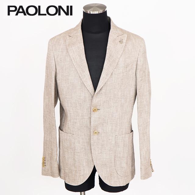 パオローニ Paoloni メンズ ベージュ系 テーラードジャケット ベージュ系 E Warehouse テーラードジャケット Paoloni 無地
