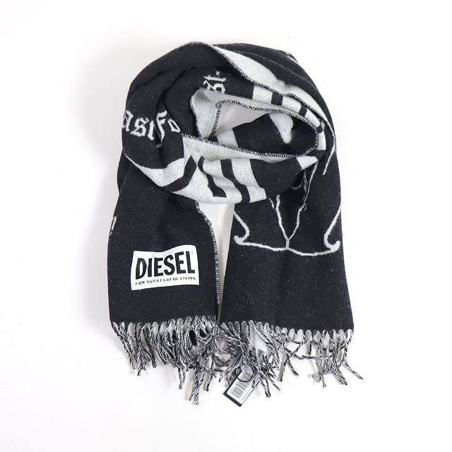 DIESEL ディーゼル（DIESEL）メンズ 訳あり ストール グレー系
