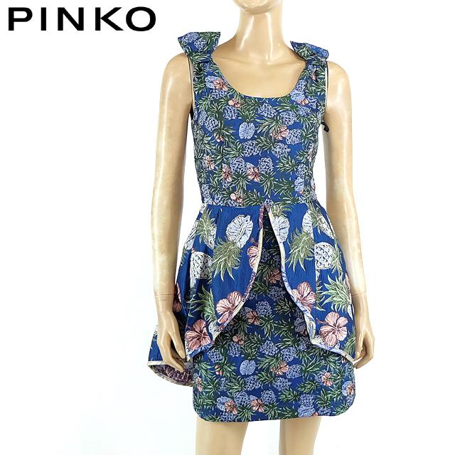 ピンコ Pinko レディース ワンピース ミディアム ネイビー系 花 パイナップル柄 サイズ 38 40 Pi0507 Pi0507 E Warehouse 通販 Yahoo ショッピング