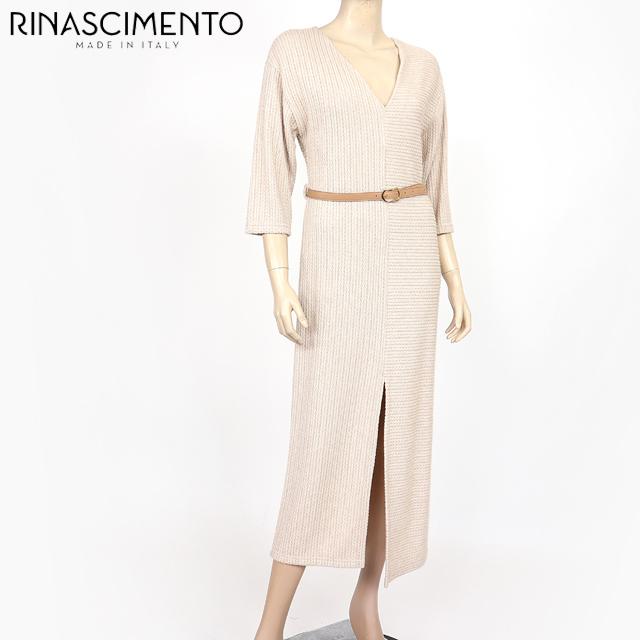 リナシメント（RINASCIMENTO）レディース ロングワンピース ベージュ系  
