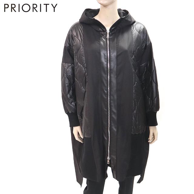 PRIORITY フード付きテーラードジャケット