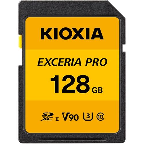 キオクシア 最安値 KSDXU-A128G EXCERIA PRO SDXCカード 128GB 【代引不可】