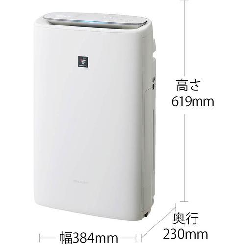 シャープ KI-RS50 加湿空気清浄機 プラズマクラスター25000搭載