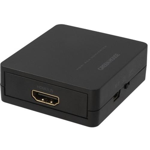 グリーンハウス GH-HCVA-RCA HDMI→コンポジットコンバーター ブラック｜e-wellness｜02