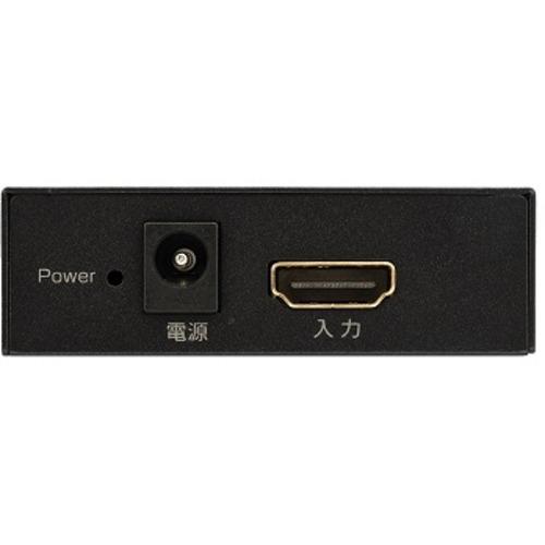 グリーンハウス GH-HSPG2-BK HDMIスプリッター AC給電 1入力2出力 ブラック｜e-wellness｜04