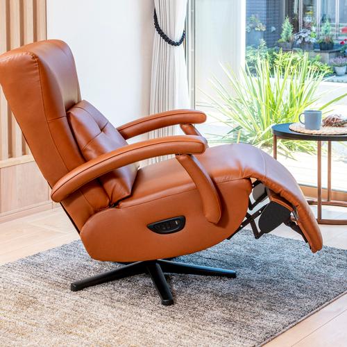 期間限定大特価】ヤマダオリジナル ［幅68］電動パーソナルチェア 本革