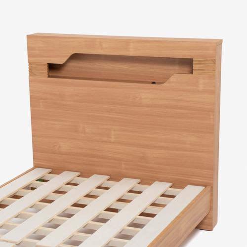 【中古品/USED】 大塚家具 [ワイドダブルロング]ベッドフレーム 「エルモ ST」 レッグタイプ ホワイトオーク色 【LW7830705795】(27508円)