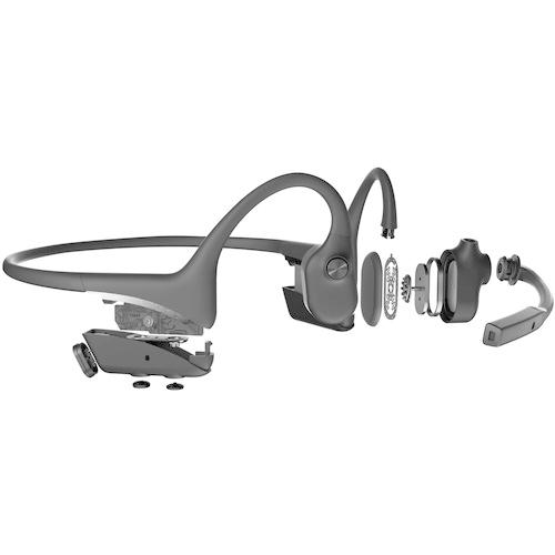 Shokz AFT-EP-000028 骨伝導ワイヤレスヘッドホン OpenComm ブラック EP