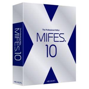 【使い勝手の良い】 メガソフト MIFES 10 ビジネスソフト（パッケージ版）