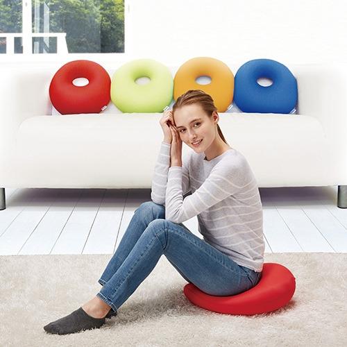 MOGU モグ ホールクッション OR 横360mm×縦360mm×奥行150／70mm