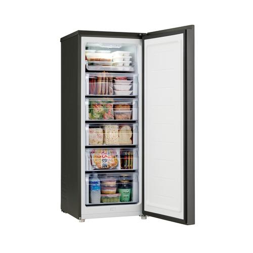 Haier 冷凍庫 152L 1ドア 右開き 幅50.2cm スリム 耐熱トップテーブル