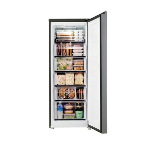 Haier 冷凍庫 152L 1ドア 右開き 幅50.2cm スリム 耐熱トップテーブル