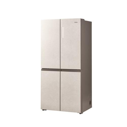 Haier 冷凍庫 ホワイト 4段　送料無料 Haier JR-GX47B-W 冷蔵庫 4ドア 470L 観音開き CORU サンドホワイト