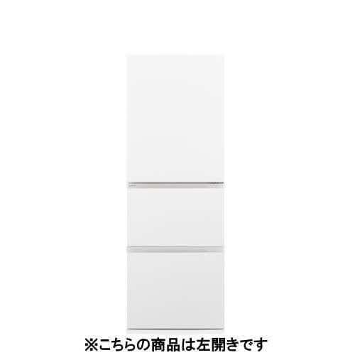 パナソニック 冷蔵庫 326L 左開き 3ドア 幅60cm うす型 大容量野菜室