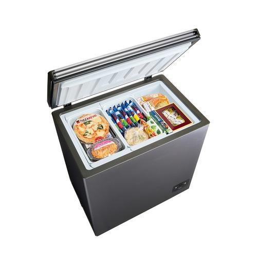 AQUA 冷凍庫 ホワイト AQUA ファン式冷凍庫 165L 上開き 1ドア 幅82cm ファン式 可動式