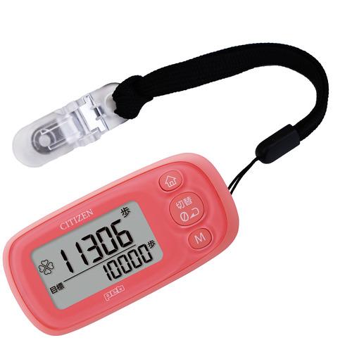 シチズン TWT512-PK デジタル歩数計 「peb（ペブ）シリーズ」 3D加速度