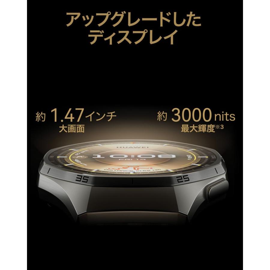 ＨＵＡＷＥＩ WATCH GT6 Pro 46mm／Black ATM-B29-BK_2