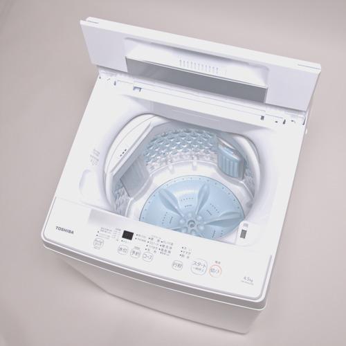 東芝 全自動洗濯機 4.5kg AW-45GA2(W) TOSHIBA ピュアホワイト | 洗濯機