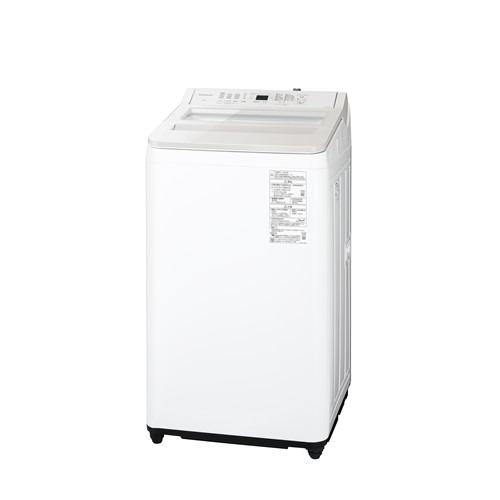 パナソニック 全自動洗濯機 洗濯：8.0kg 簡易乾燥 幅56.4cm スゴ落ち泡洗浄 パワフル立体水流 AIエコナビ NA-FA8H5-W ホワイト系 | 