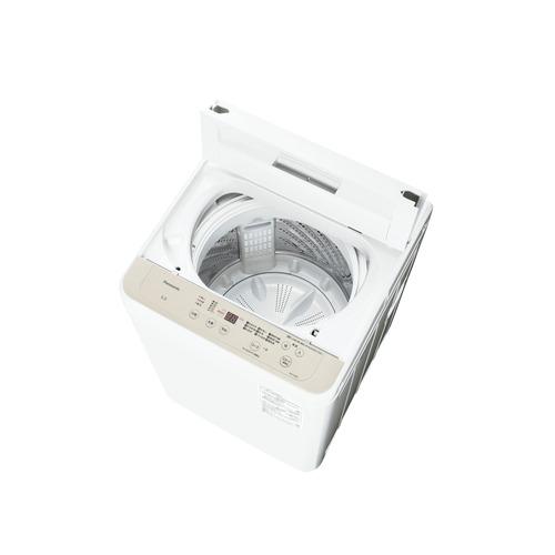 パナソニック 全自動洗濯機 洗濯：6.0kg 幅55.6cm ビッグウェーブ洗浄