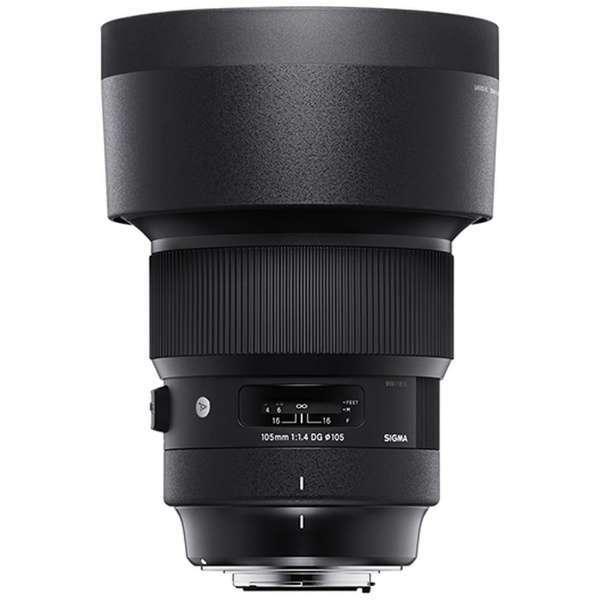 新品未使用！ シグマ 交換用レンズ 105mm F1.4 DG HSM Art キヤノン用 【OCQ1959055741】(68819円)