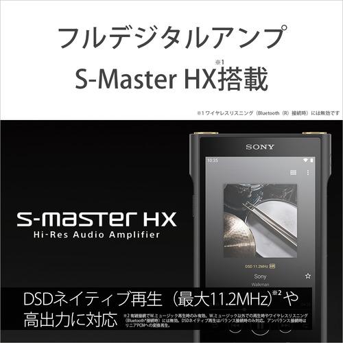 ソニー NW-WM1AM2 ハイレゾ音源対応ウォークマン WM1シリーズ Signature Series 128GB ブラック_9