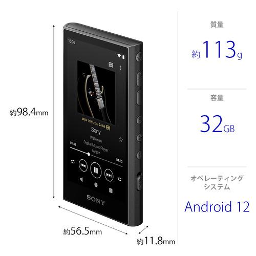 SONY ウォークマン NW-A306 32GB ブラック 【公式通販】