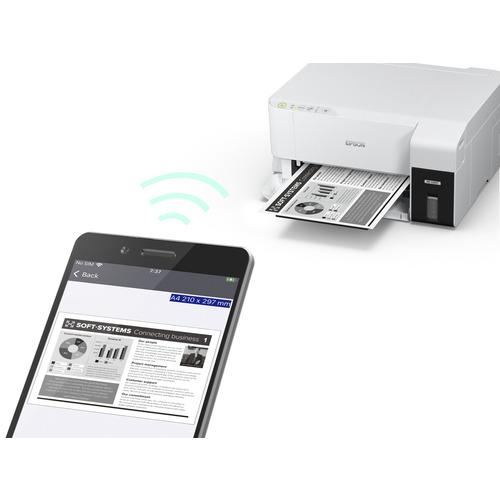 EPSON PX-S161T A4モノクロプリンター・エコタンク搭載モデル ホワイト