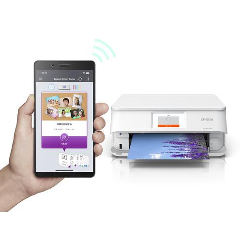 EPSON EP-887AW A4カラーインクジェット複合機 ホワイト : キムラヤ
