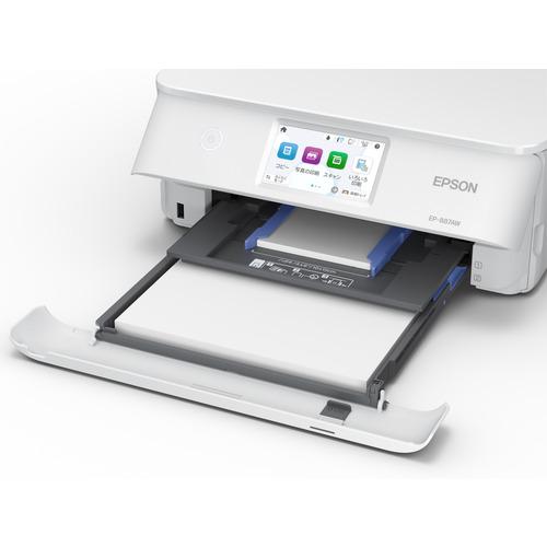 EPSON EP-887AW A4カラーインクジェット複合機 ホワイト : キムラヤ