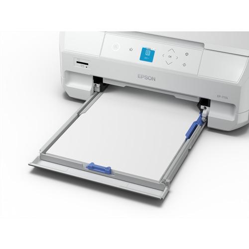 EPSON EP-717A A4カラーインクジェット複合機 ホワイト : キムラヤ