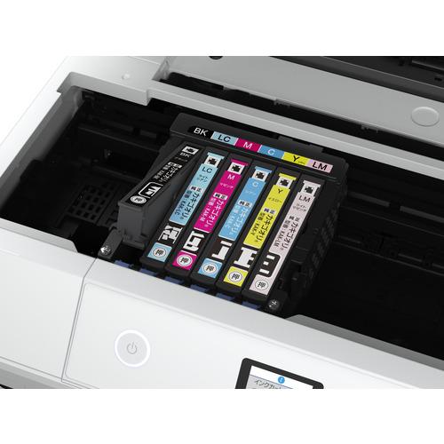 EPSON EP-717A A4カラーインクジェット複合機 ホワイト : キムラヤ
