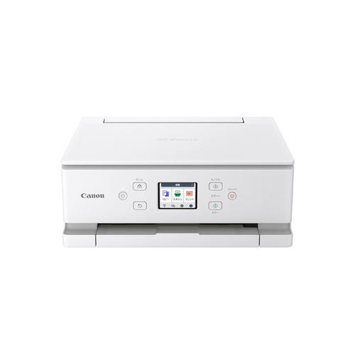 キヤノン PIXUSTS7630WH 5色インクジェット複合機 2WAY給紙対応 自動両面プリント Windows Mac ChromeOS対応 ホワイト | 