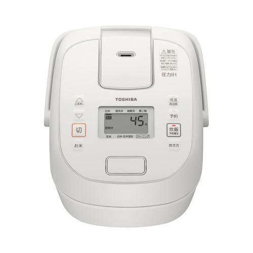 東芝 RC-6PXX(W) 圧力IH炊飯器 炎匠炊き 3.5合炊き ミルキーホワイト