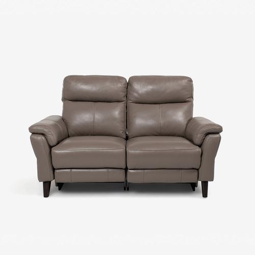 大塚家具 電動リクライニングラブソファ 2人掛け「L／S RELAX-65 エルエスリラックス-65」幅156cm 革#J／S-232E グラナイト色_1