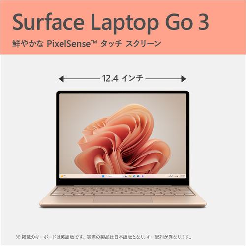 Microsoft XK1-00015 Surface Laptop Go 3 i5／8／256 Sandstone サンドストーン｜e-wellness｜02