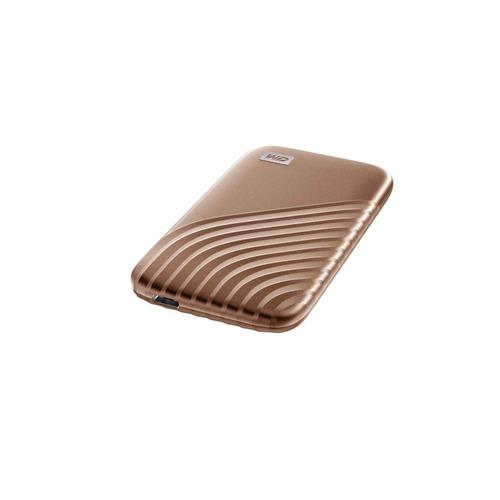 Western Digital WDBAGF0010BGD-JESN ポータブルSSD My Passport SSD 2020 Hi-Speed 1TB ゴールドの画像