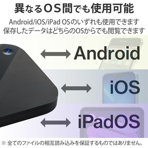 エレコム ELP-SHU020UBK 外付け HDD ハードディスク 2TB テレビ録画 ブラック B1388378306(13400円)