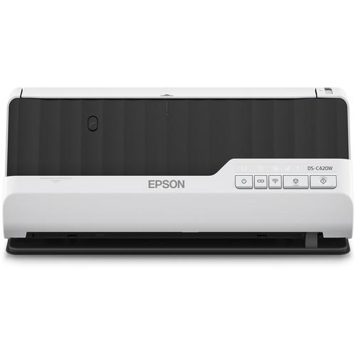 【動作確認済】EPSON DS-C420W　スキャナー DS-C420W スキャナー パーソナルドキュメント [A4サイズ /Wi-Fi／USB