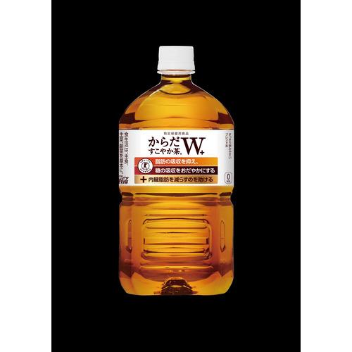 コカ・コーラ からだすこやか茶＋W 1.05L ×12本【セット販売