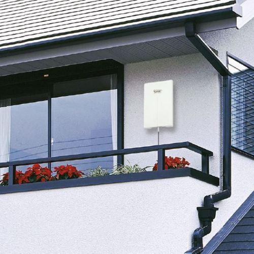 日本アンテナ UDF85B 薄型UHFアンテナ(ブースター内蔵) UDF85B: テレビ受信用機器 | 日本