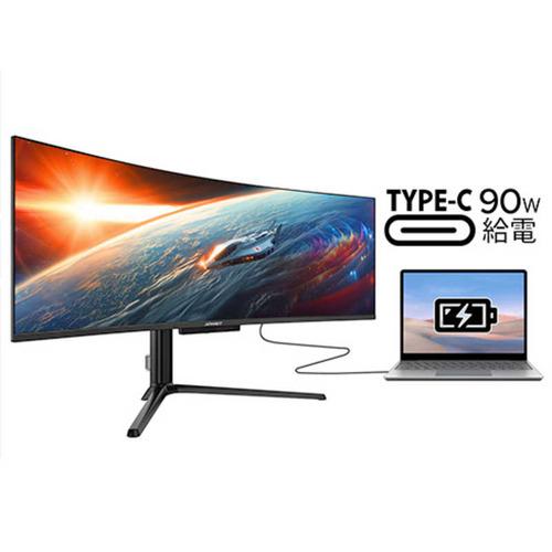 JAPANNEXT 量子ドット有機ELパネル144Hz DWQHD 超ウルトラワイド湾曲