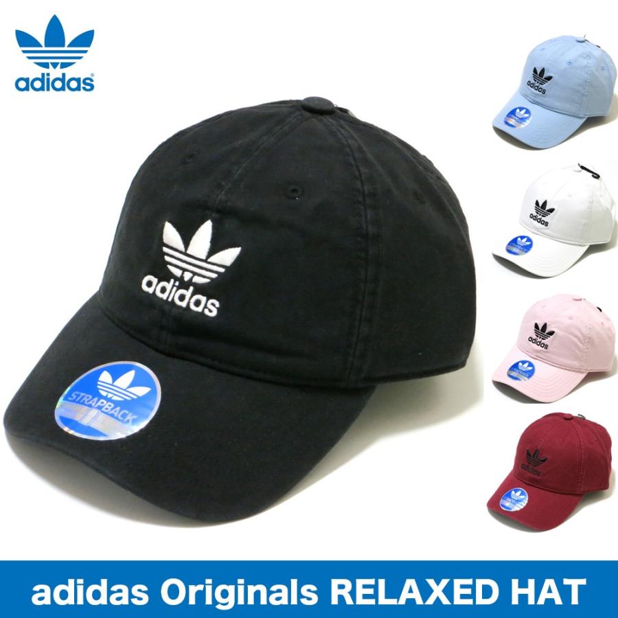 adidas Originals Relaxed Hat / アディダス オリジナルス リラックス ハット ストラップバック BH7137 ストリート アメカジ ダンス スポーツ【USモデル】｜e-westclubstore