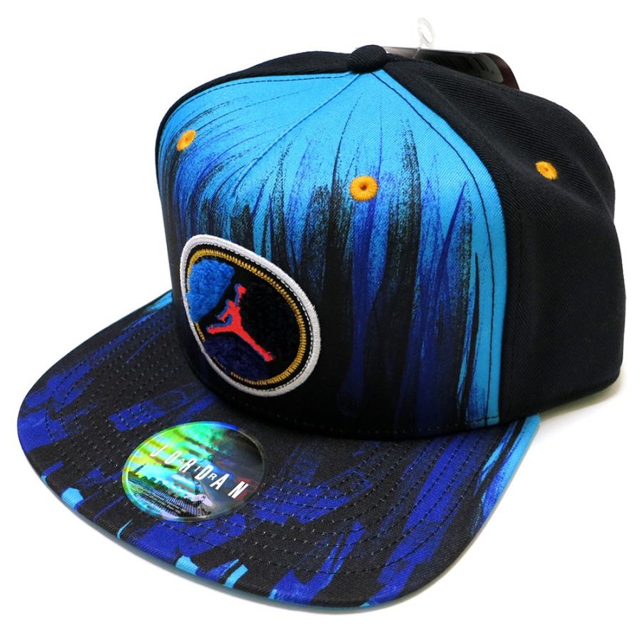 JORDAN BRAND Retro 8 Snapback Cap (Black/Aqua/Purple) / ジョーダン ブランド レトロ8 スナップバックキャップ ハット ストリート ダンス hiphop｜e-westclubstore｜02