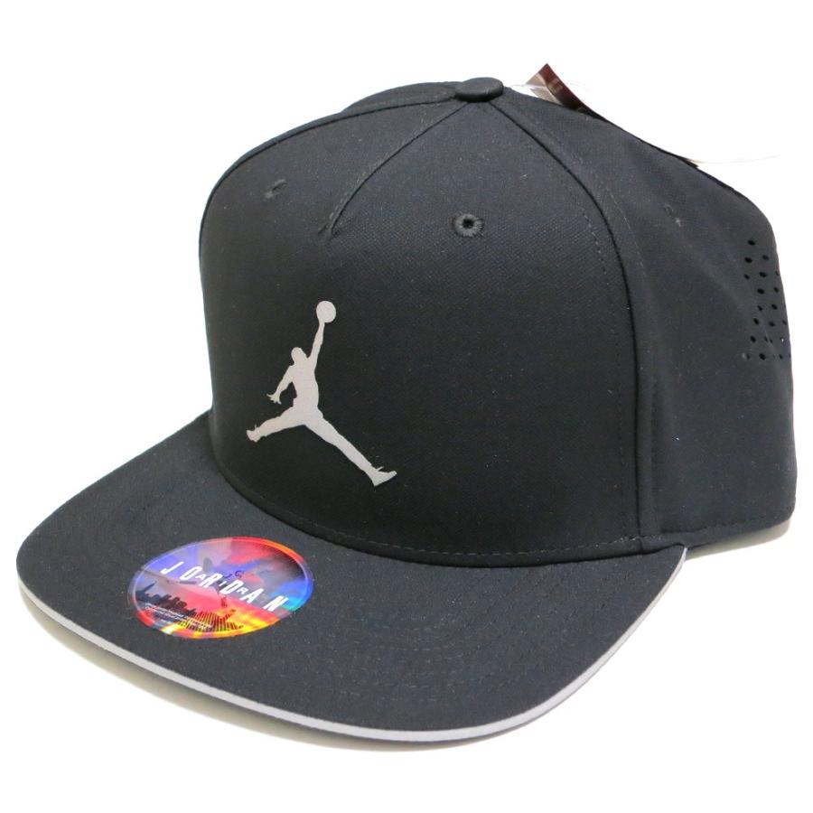 JORDAN BRAND JUMPMAN DRY-FIT Snapback Cap (Black) / ジョーダン ブランド ジャンプマン ドライフィット スナップバックキャップ 黒｜e-westclubstore｜02