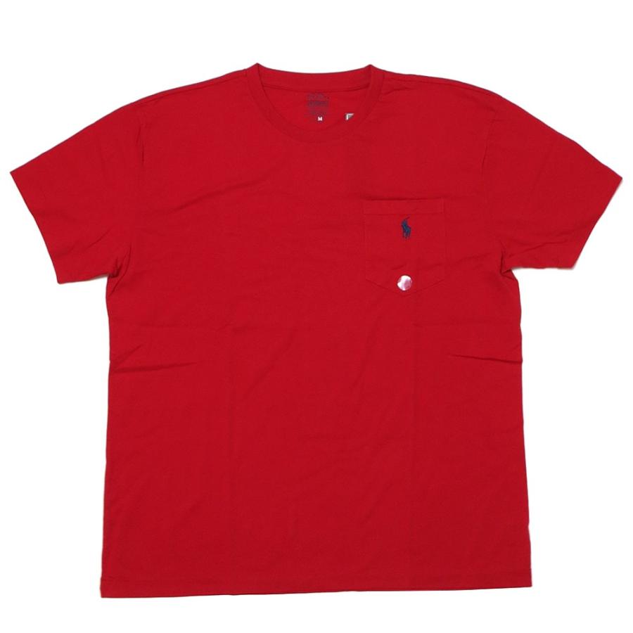 red pocket t shirt