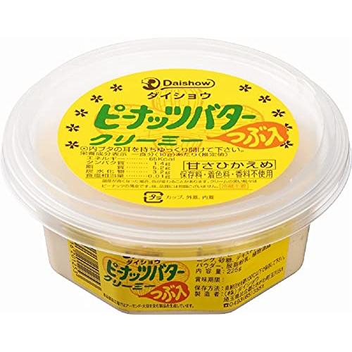 ピーナツバタークリーミー つぶ入り