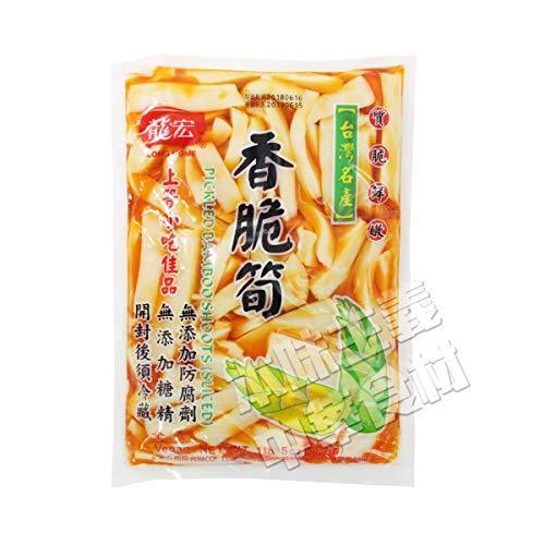売れ筋がひ 台湾産 龍宏香脆筍 味付け筍 600g
