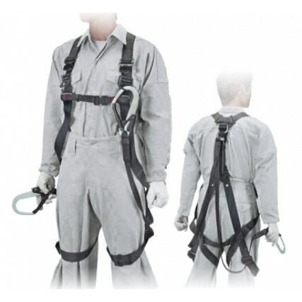 タジマハーネスGS平ロープダブルL1黒Mサイズ : 作業屋やまほ