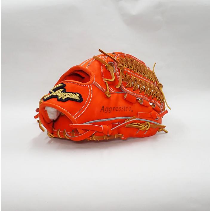 久保田スラッガー 硬式グラブ KSG-MS1 Fオレンジ 湯もみ型付け